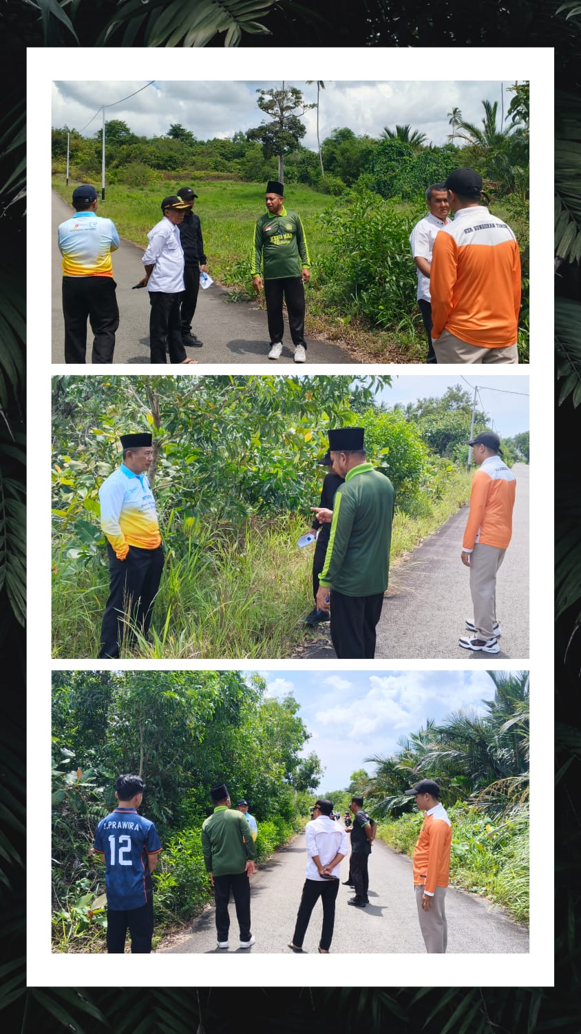 Menatap Masa Depan Pelayanan Umat: Kemenag Natuna Tinjau Lokasi Pembangunan Kantor Baru KUA Bunguran Timur Laut